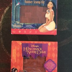 Vintage Disney Rubber Stamp Kits
