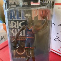 All Pro Big shot Patrick Ewing Figure VINTAGE TOY NEW ON CARD 