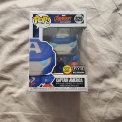 Funko Pop Captain America # 829 Fye, Glows In The Dark 2021