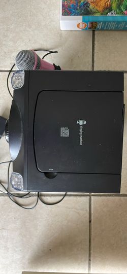 small karaoke machine