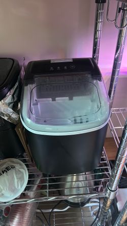 Portable ice machine bullet ice mini