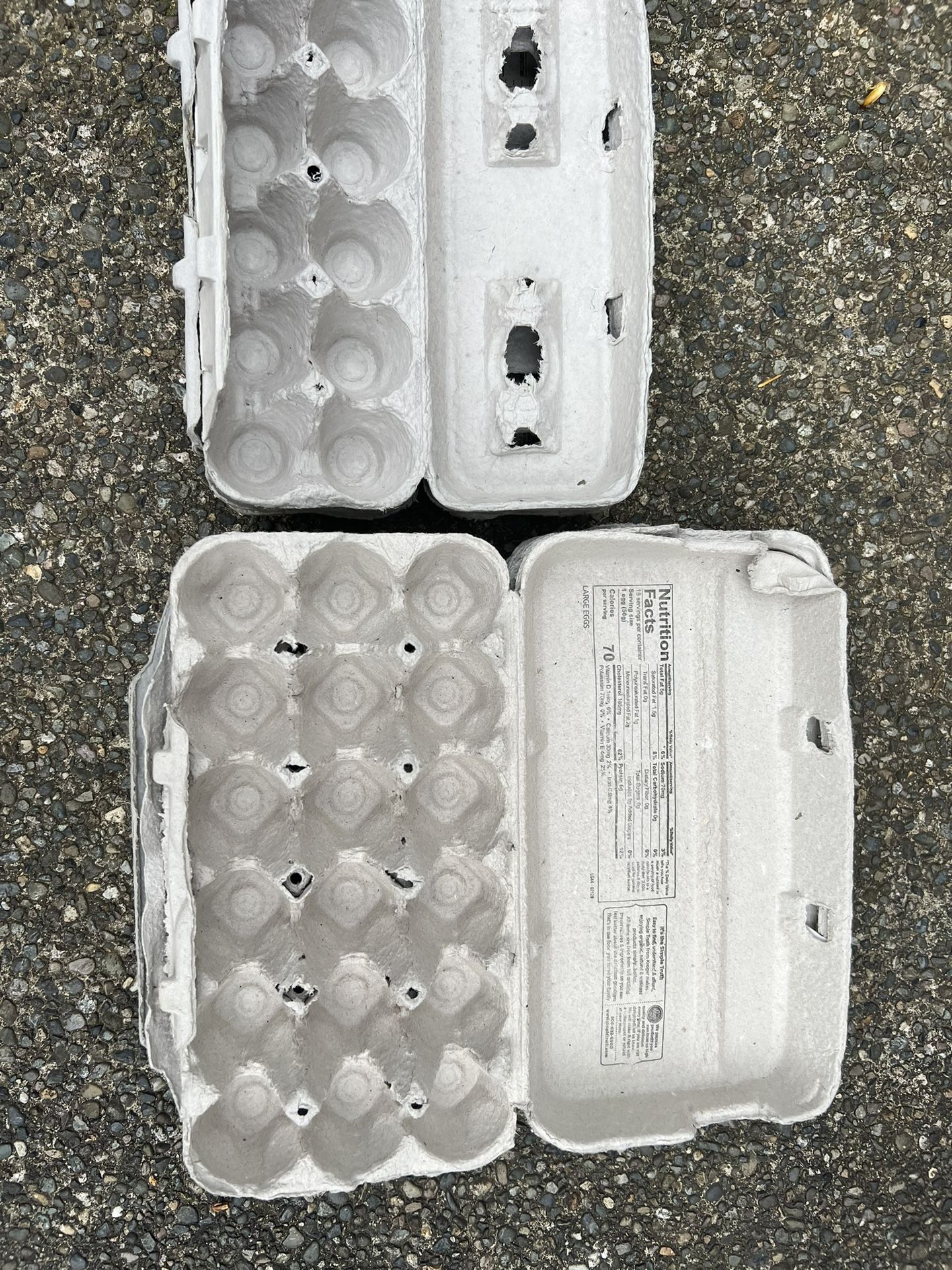 Egg Cartons 100 Dozen trading for $25 or 4 dozen chicken eggs or 5 dozen quail eggs 🥚