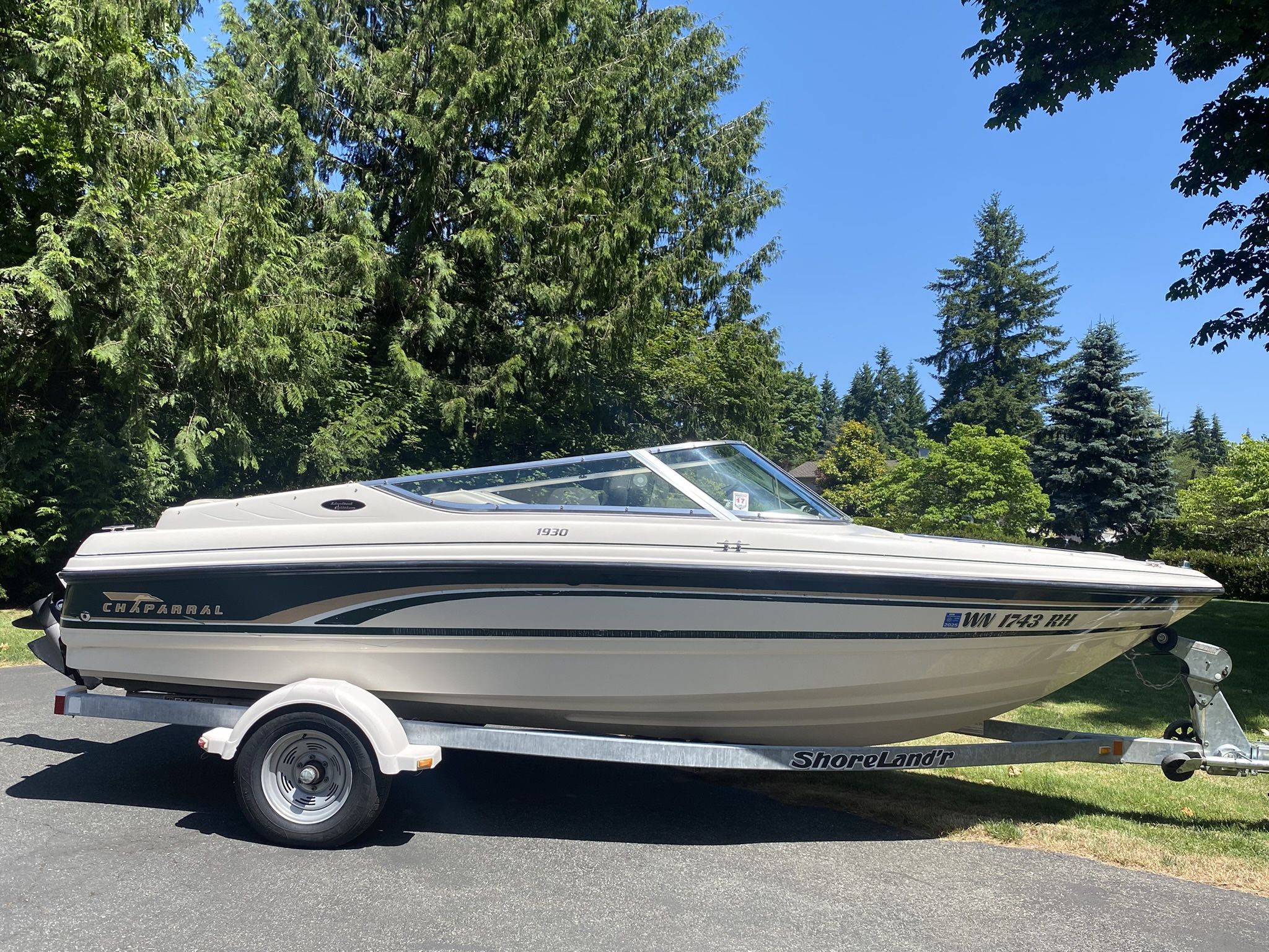 1998 Chaparral 1930ss Bowrider Boat