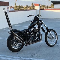 sportster softail chopper