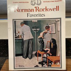 (50) Norman Rockwell Favorites Book - large photos