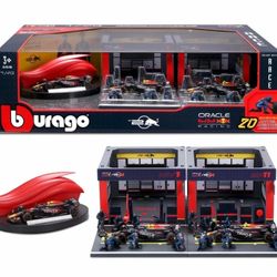 Brand New Burago 1:43 Formula Racing Course De Oracle Red Bull Racing