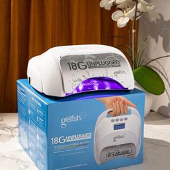 Gelish 18G Unplugged LED Light, Gel Lamp, LED Nail Lamp, Gel UV Light, Nail Lamp for Gel Nails, Nail Light for Gel Nails