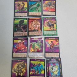 Weird N' Wild Creatures Trading Cards Lot x12