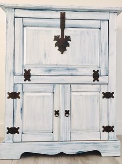 French Louis Philippe Style Painted Winery Sideboard Buffet