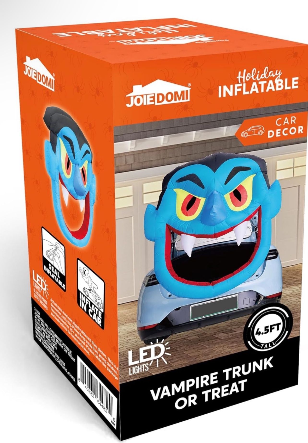New Halloween Inflatable Outdoor Decorations, Trunk orTreat Car Decor Kit, Inflatable