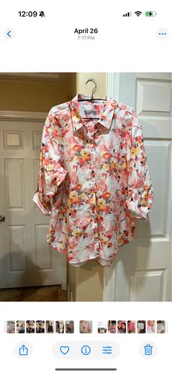 Women’s Floral Blouse