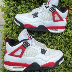 Size 8m 9.5w  - Jordan 4 Retro Mid Red Cement