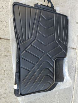 17-23  FLOOR MATS  TESLA MODELO 3 ALL WEATHER  LATEX