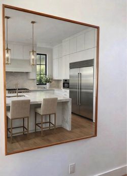 High end Large Mirror paid $1895