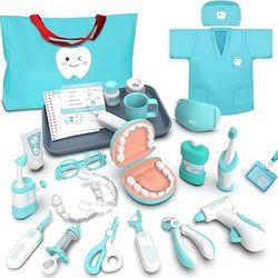 BRAND NEW Pretend Play Montessori Toys Teeth and Dental Playset for Age 3-8