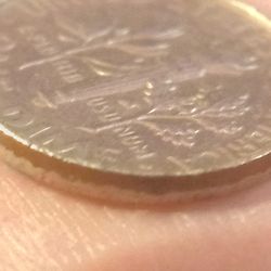 2016 D Error dime missing lines around the edge