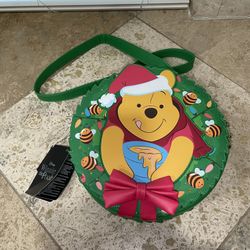 Loungefly Winnie The Pooh Stuck In Wreath Glow Crossbody Bag