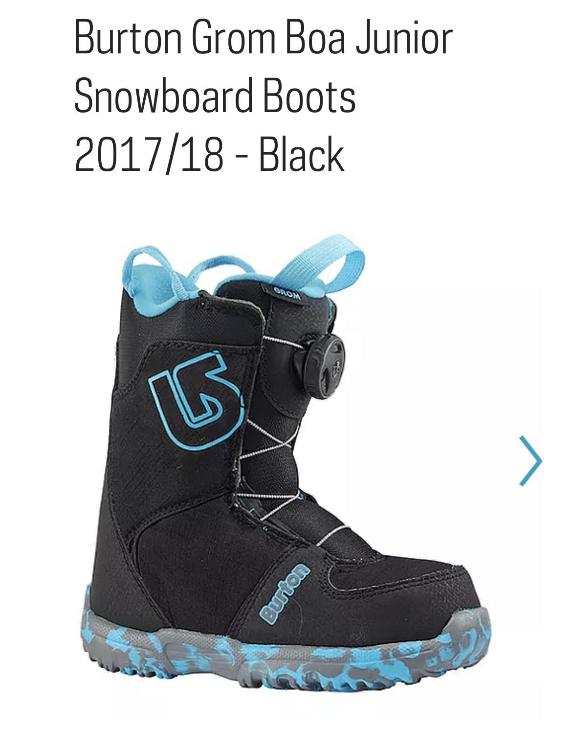 Burton Grom 3K Youth Snowboard Boot