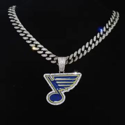 St Louis Blues Necklace 