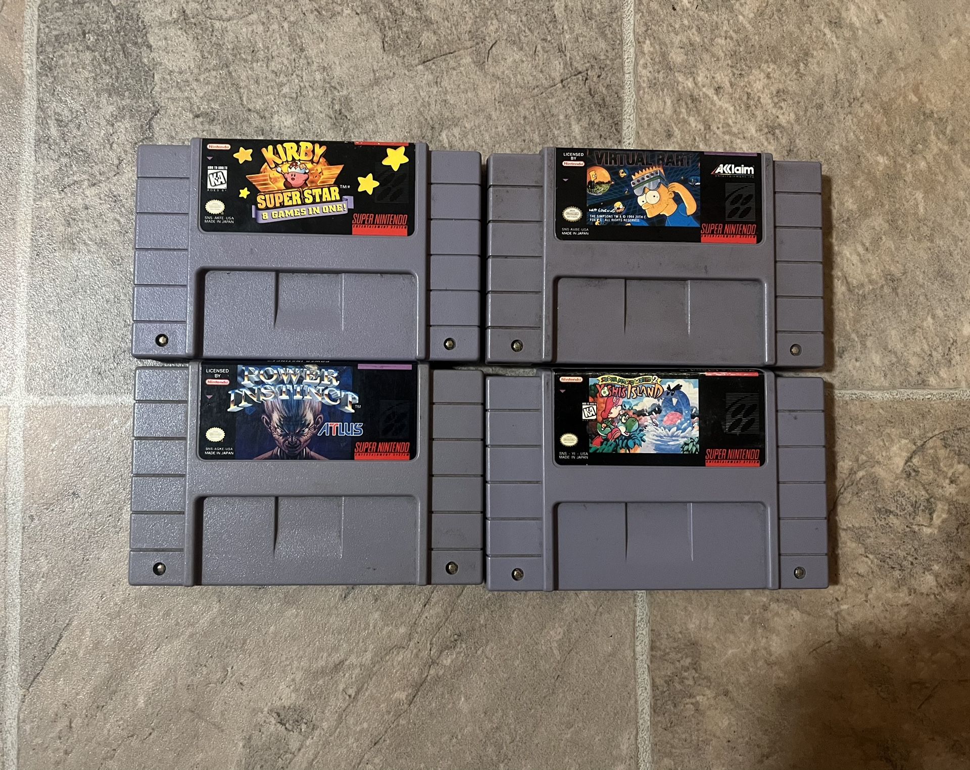 Super Nintendo Games