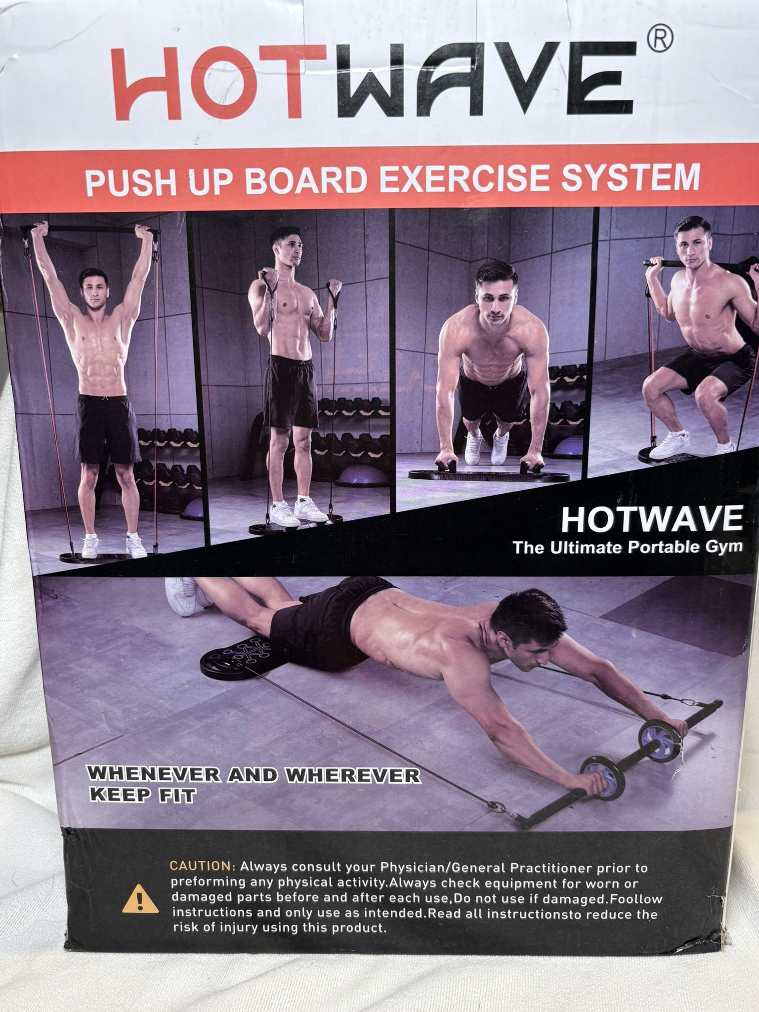 Hotwave Push-up Board Exercise System