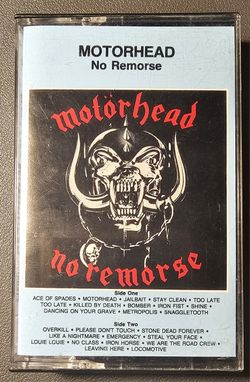 MOTORHEAD No Remorse Cassette