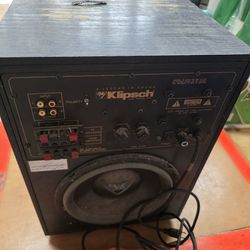 Old Klipech Subwoofer