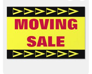 Moving Sale