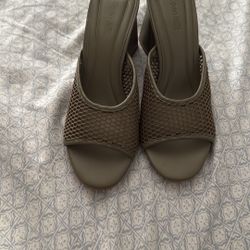 Open edit Mesh Heel Sandal 