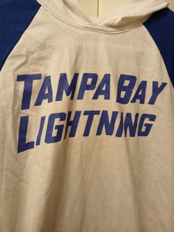 G-III for her Tampa Bay lightning hooded shirt size youth medium