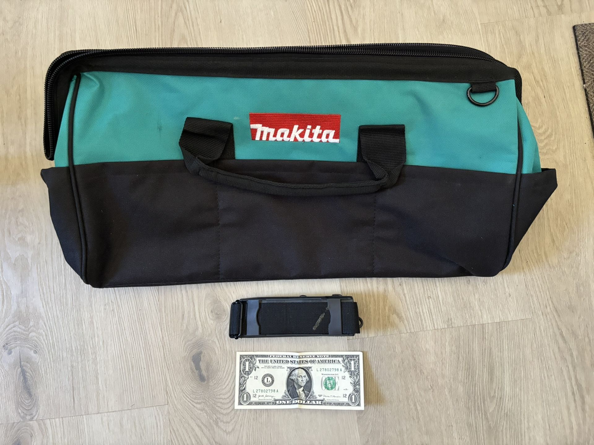 Makita 20 in. Contractor /Tool/ Material Bag With shoulder Strap - New/ Never Used.