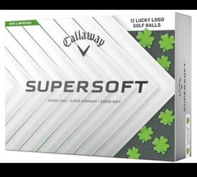 12 pk Lucky Logo Golf Balls