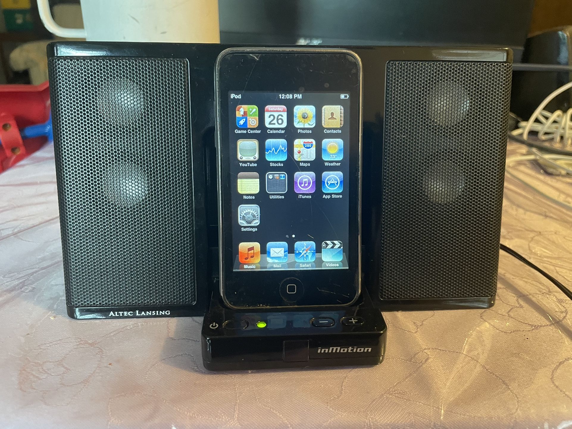 ipod with  audio system