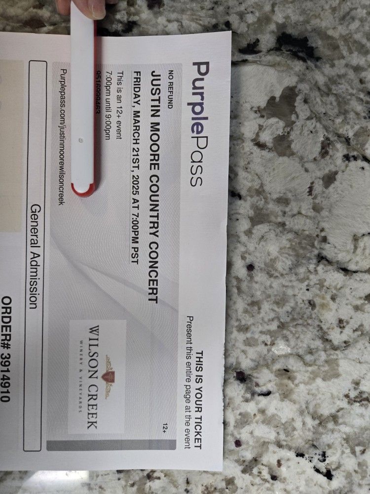 Justin Moore Tickets - Friday, March 21st