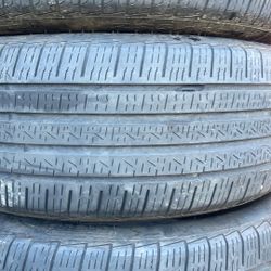 225-45-18  Pirelli Used Set 