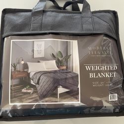 Modern Elegance Weighted Blanket 10 lbs 50” X 60”