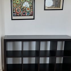 IKEA Kallax 2x4 Black