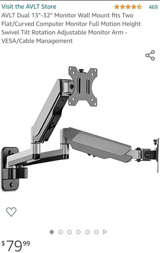 Dual Monitor Arm