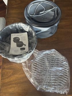 Portable Grill & Cooler For The Beach Or Camping