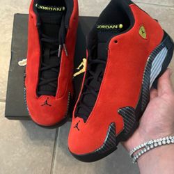 Air Jordan 14 Retro ‘Ferrari’ 2025 Size 6Y