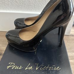 Black Pumps. Size 10. 