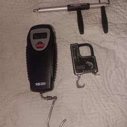Fishing Hook Remover & Digial & Manual Scales