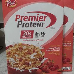 2x Premier Protein Cereal Boxes (Mixed Berry) - High Protein 💪