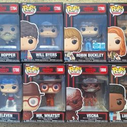 Funko Pop Stranger Things Lot