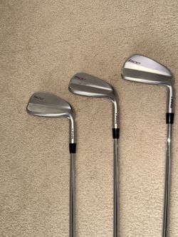 PING i500 Forged Iron Set (3 Clubs) – Green Dot – Steel Shafts (Will Sell Set or Individual