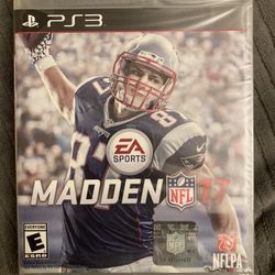 Madden 17 PS3 *NEW
