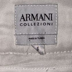 Womens Vintage Armani Collezioni Linen Pants Size 6 