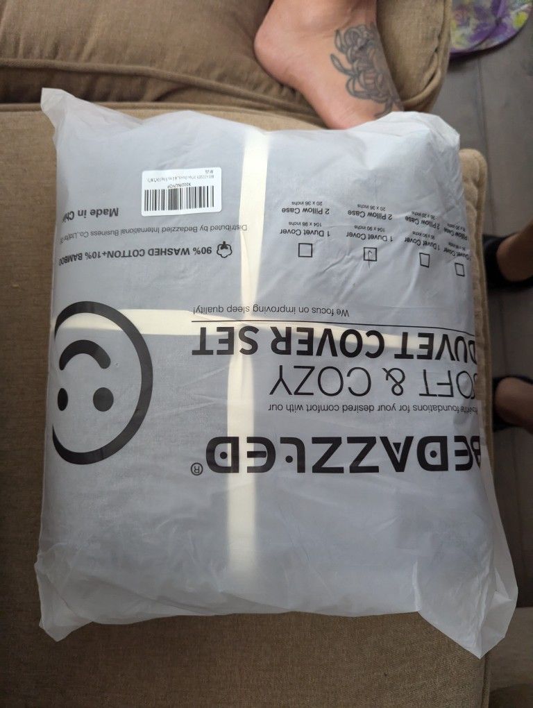 3 Piece Duvet Cover New King