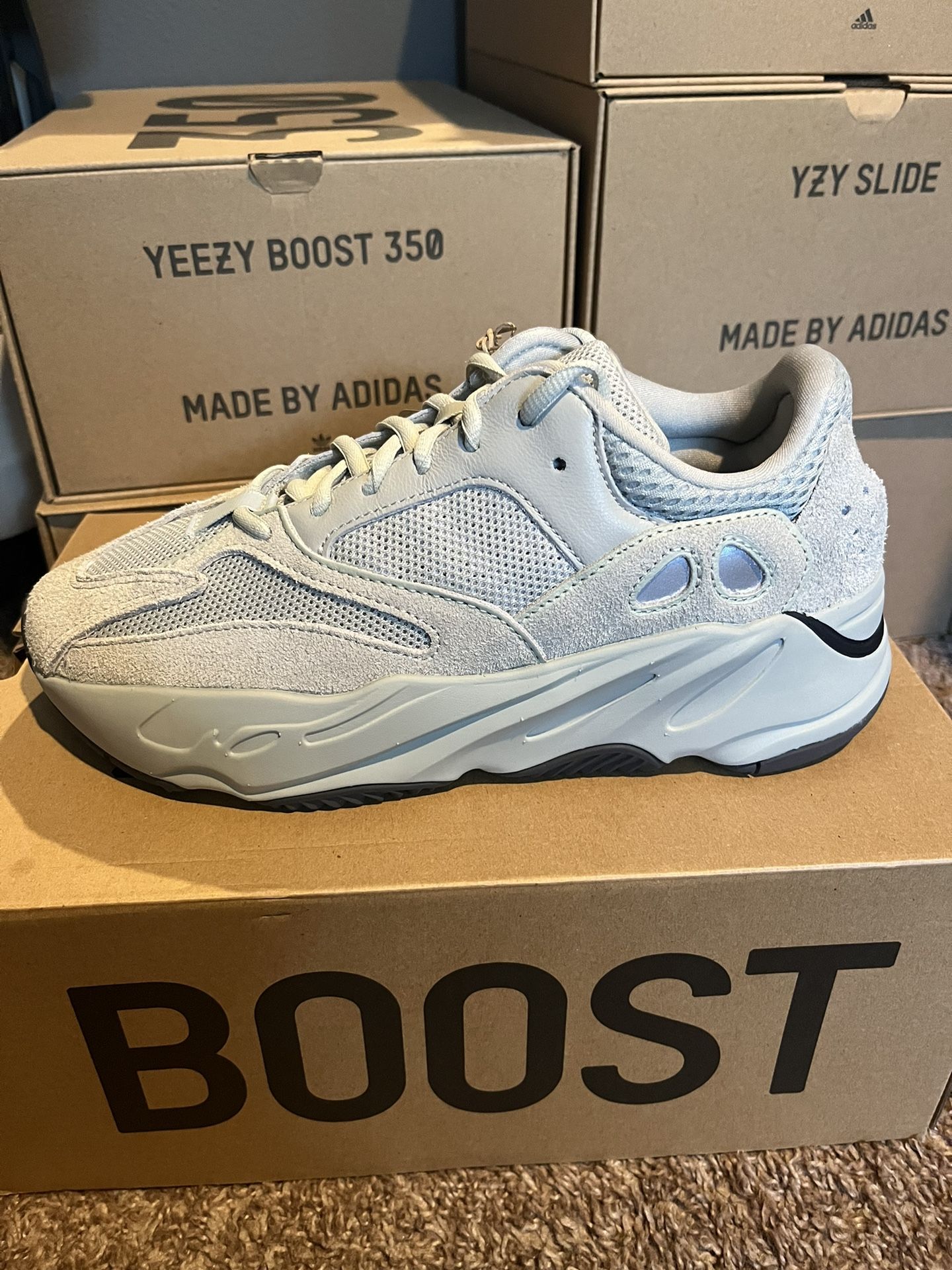 YEEZY Pod Taglia 1 – Sneaker Uomo Nero, Modello Athletic, Nuovo In Scatola