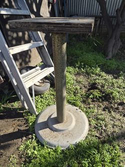 Pedestal Stand Base For a Grinder Vise Etc....